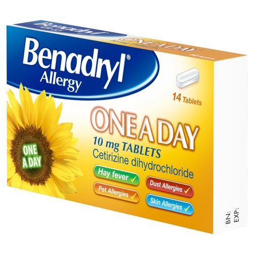 Benadryl One A Day Allergy Tablets