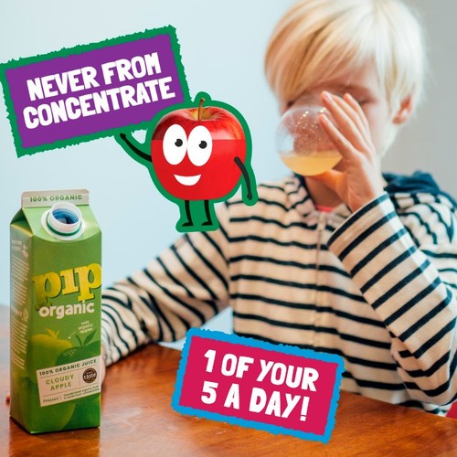 Pip Organic Cloudy Apple Juice