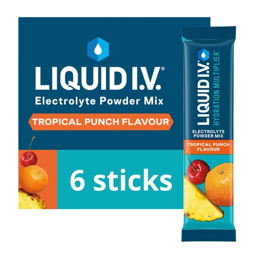 LIQUID IV Hydration Tropical Punch Electrolytes