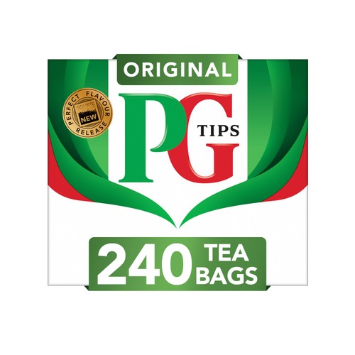 PG Tips 240 Black Tea Plant based biodegradable tea bags