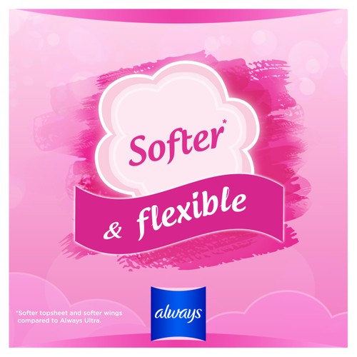 Always Sanitary Towels Sensitive Normal (Size 1) Wings