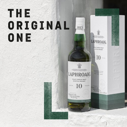 Laphroaig 10 Year Old Islay Single Malt Scotch Whisky