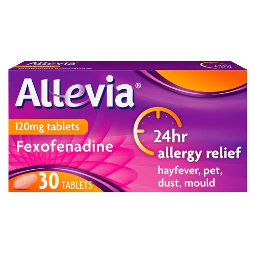 Allevia Hayfever Allergy Relief Tablets Fexofenadine