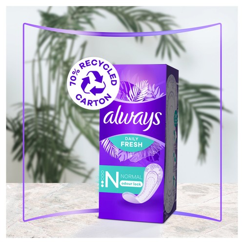 Always Dailies Fresh & Protect Normal Panty Liners