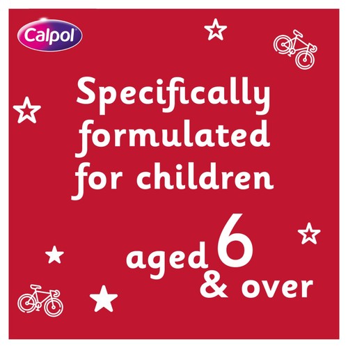 Calpol SixPlus Sugar Free Oral Suspension Strawberry 6+ Years