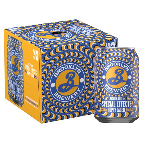 Brooklyn Special Effects Low Alcohol Lager Beer Cans