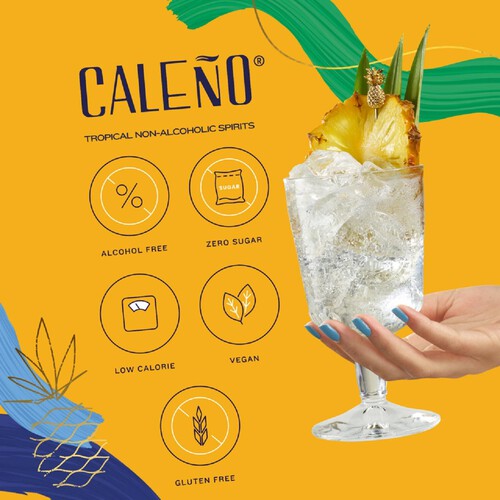 Caleno Light & Zesty Alcohol-Free Spirit