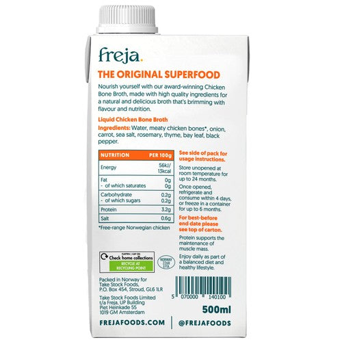 Freja Chicken Classic Bone Broth