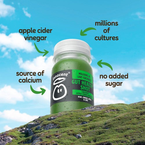 Innocent Gut Health, Kiwi, Ginger, Apple & Lime Shot