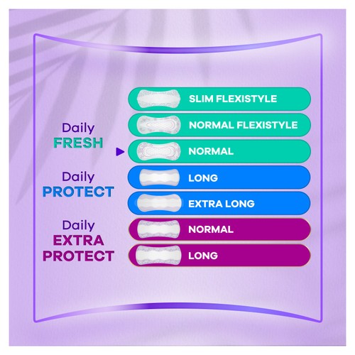 Always Dailies Fresh & Protect Normal Panty Liners