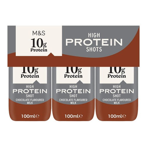 M&S High Protein Chocolate Shot Multipack – Interactive Group