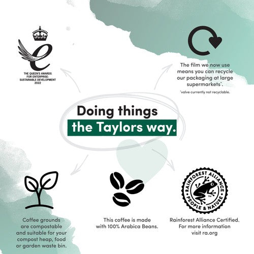 Taylors Rich Italian Dark Roast Ground Coffee