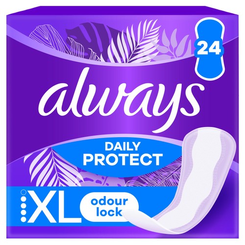 Always Dailies Extra Protect Long Plus Panty Liners