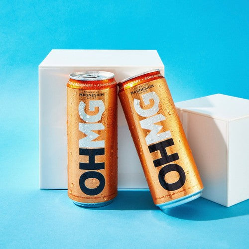 OHMG Peach sparkling magnesium water