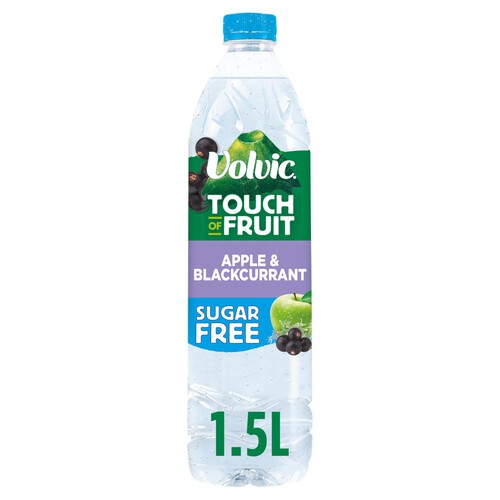 Volvic Touch of Fruit Apple & Blackcurrant Sugar Free Still Flavoured Water