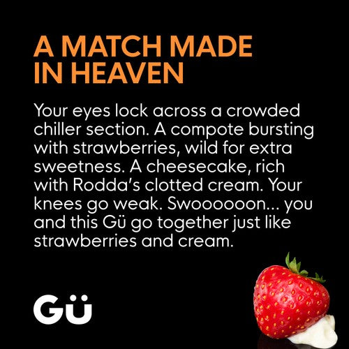 Gu Wild Strawberry & Clotted Cream Cheesecake 2 x 82g