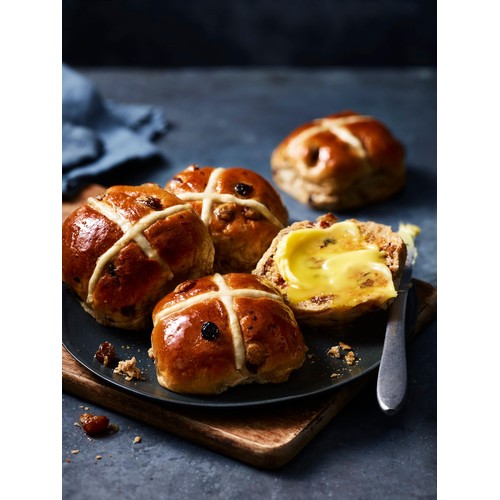 M&S 9 Mini Luxury Fruited Hot Cross Buns
