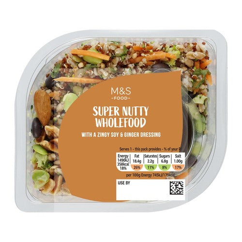 M&S Super Nutty Wholefood Salad
