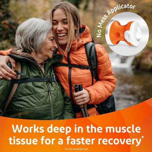 Voltarol Back & Muscle Pain Relief Gel 1.16% with No Mess Applicator