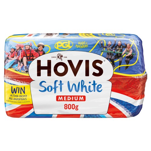 Hovis Medium Sliced Soft White Bread