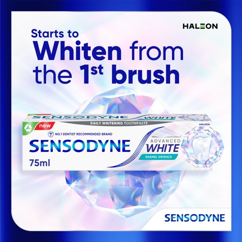Sensodyne Advanced White Enamel Defence Paste 75ml