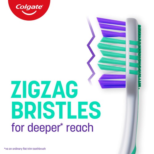 Colgate Zigzag Medium Toothbrushes