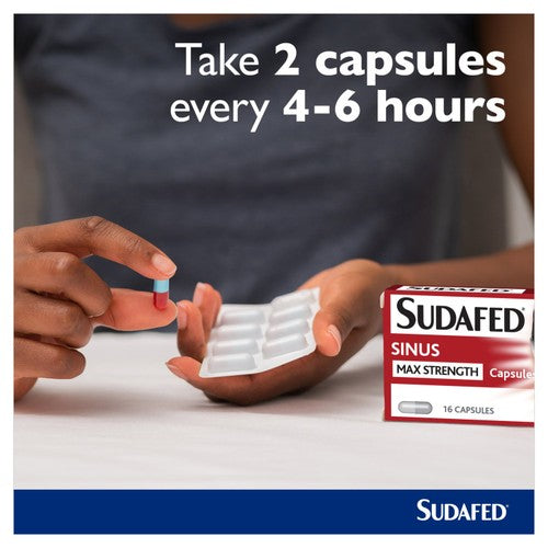 Sudafed Blocked Nose & Sinus Capsules