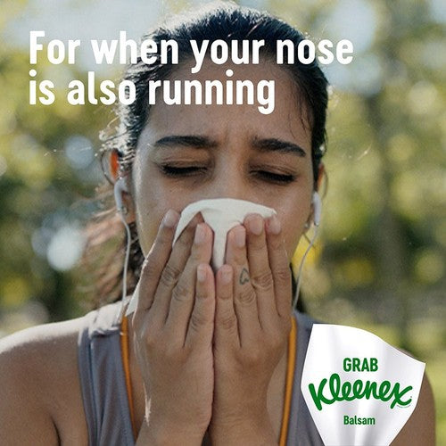 Kleenex Balsam Facial Tissues - Twin Box