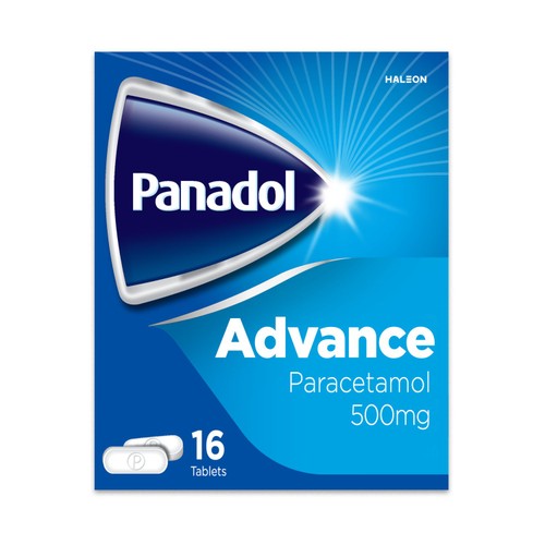 Panadol Advance Paracetamol Pain Killers 500mg Tablets