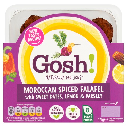 Gosh! Food Moroccan Falafel