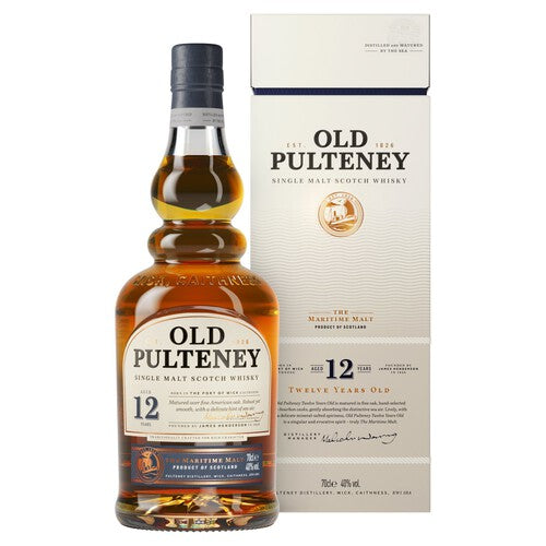Old Pulteney 12 Year Old Single Malt Scotch Whisky