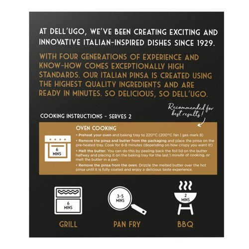 Dell'Ugo Italian Pinsa with Truffle Butter