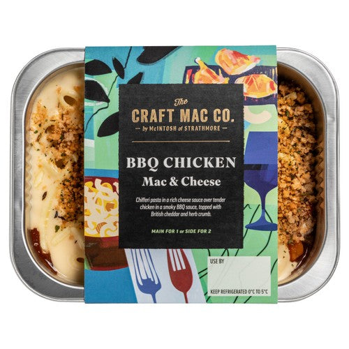 The Craft Mac Co. BBQ Chicken Mac & Cheese 375G