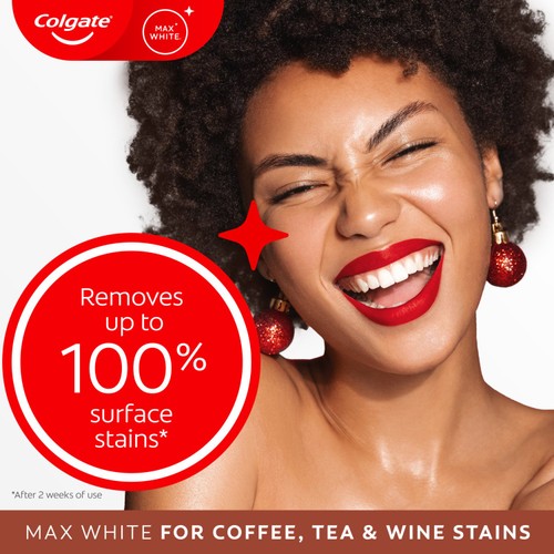Colgate Max White For Coffee, Tea & Wine Whitening Toothpaste 75ML