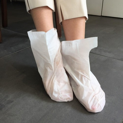 BeautyPro FOOT THERAPY Moisturising Booties with Removable Toe Tips