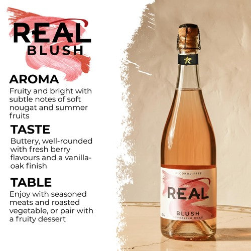 REAL Blush Alcohol Free Sparkling Rose