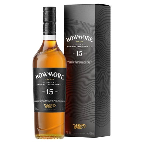 Bowmore 15 Year Old Single Malt Scotch Whisky