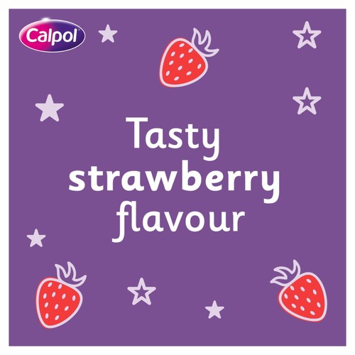 Calpol Infant Sugar Free & Colour Free Oral Suspension Strawberry 2+ Months