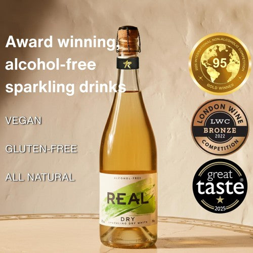 REAL Dry Alcohol Free Sparkling White