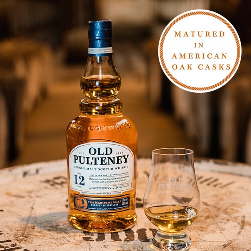 Old Pulteney 12 Year Old Single Malt Scotch Whisky