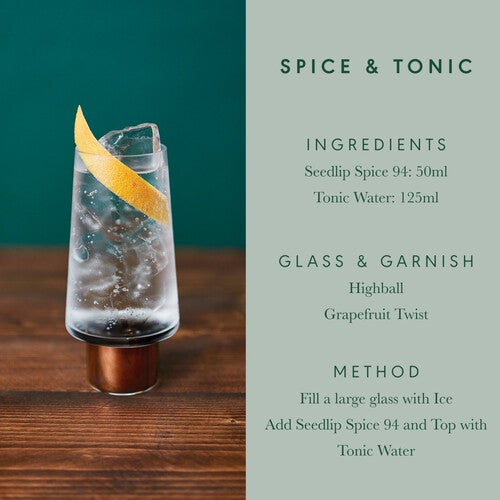 Seedlip Alcohol Free Spirit Spice 94