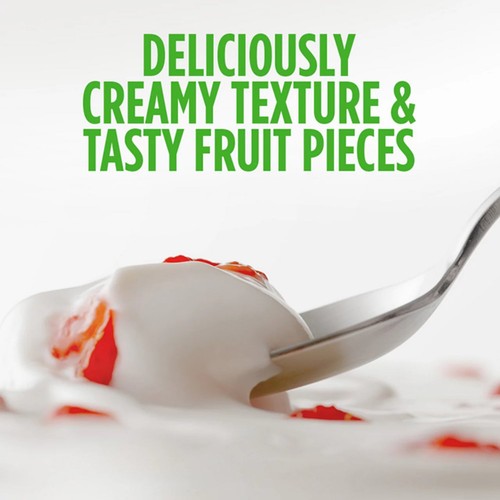 Activia Vanilla Fat Free No Added Sugar Gut Health Fruit Yoghurt Multipack