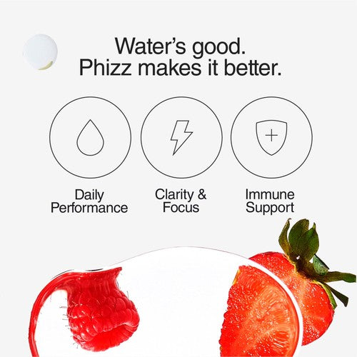 Phizz Mixed Berry 3-in-1 Hydration, Electrolytes and Vitamins Effervescent