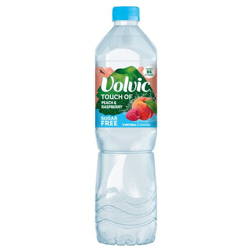 Volvic Touch of Fruit Peach & Raspberry Sugar Free Still Flavoured Water