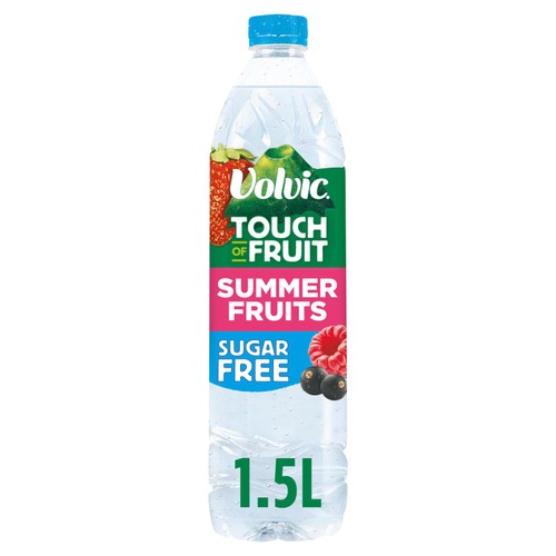 Volvic Touch of Fruit Summer Fruits Sugar Free Still Flavoured Water