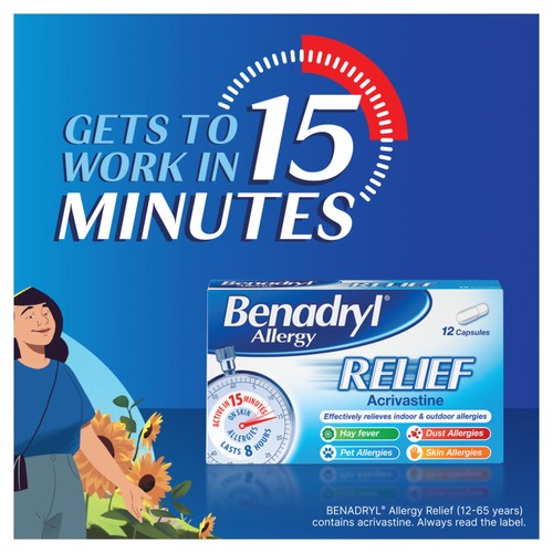 Benadryl Allergy Relief Capsules
