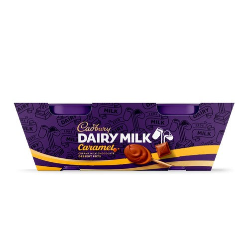 Cadbury Pots Of Joy Caramel Dessert 2x60g