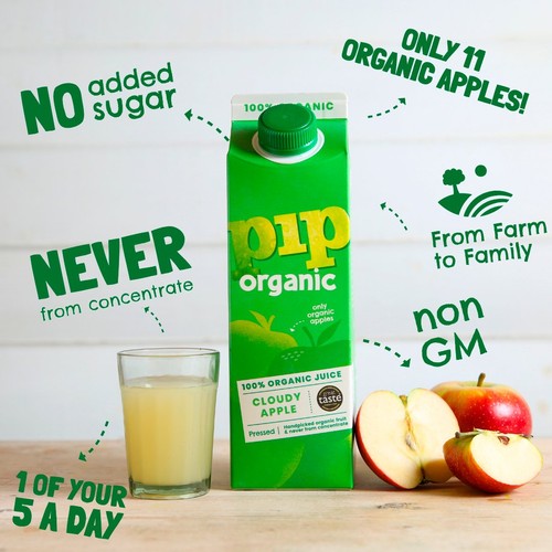Pip Organic Cloudy Apple Juice