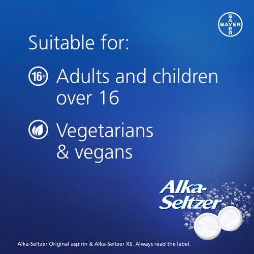 Alka Seltzer Extra Strong Pain Relief Tablets