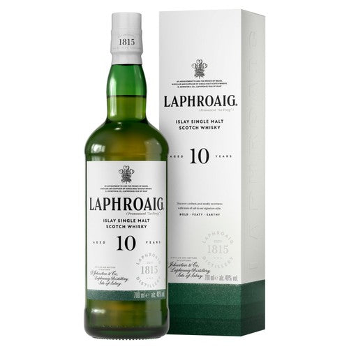 Laphroaig 10 Year Old Islay Single Malt Scotch Whisky